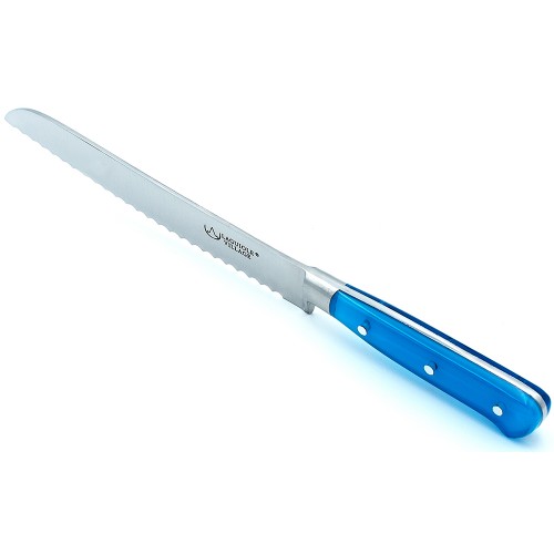 Couteau à pain en Crylux bleu