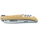 12 cm 2 bolsters Laguiole knife with a corkscrew in box tree