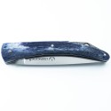 The  Espalion bridge in blue bone
