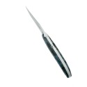 Laguiole pompe à double effet en fourche de peuplier teinté