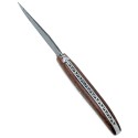 Couteau Laguiole 12 cm en amourette et lame damas carbone