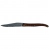 Couteau Laguiole 12 cm en amourette et lame damas carbone