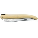 Couteau Laguiole 12 cm en buis et lame damas japonais