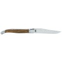 Couteau Laguiole 12 cm 2 mitres en bocotte et lame damas japonais