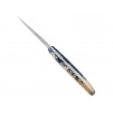 Le légende 10cm double pompe bois stabilisé teinté