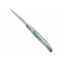 Le légende 10cm double pompe bois stabilisé teinté