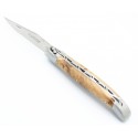 Laguiole 12 cm 2 mitres en olivier