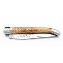 Laguiole 12 cm 2 mitres en olivier