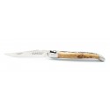 Couteau Laguiole 10cm 2 mitres en Bois