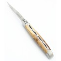 Couteau Laguiole 10cm 2 mitres en Bois