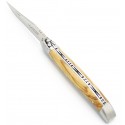 Couteau Laguiole 10cm 2 mitres en Bois