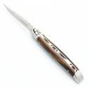 Couteau Laguiole 10cm 2 mitres en Bois