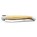 Couteau Laguiole 10cm 2 mitres en Bois