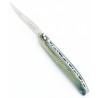 Couteau de Laguiole 10cm plein manche en Hêtre de l'Aubrac