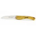 Couteau L'Antartica 12cm Hêtre de l'Aubrac jaune
