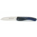 Couteau L'Antartica 12cm Hêtre de l'Aubrac bleu Russe