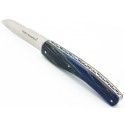 Couteau L'Antartica 12cm Hêtre de l'Aubrac bleu Russe