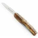 Couteau L'Antartica 12cm Hêtre de l'Aubrac Naturel