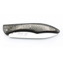 Pocket knife Le Loki 12cm full handle in carbon fiber