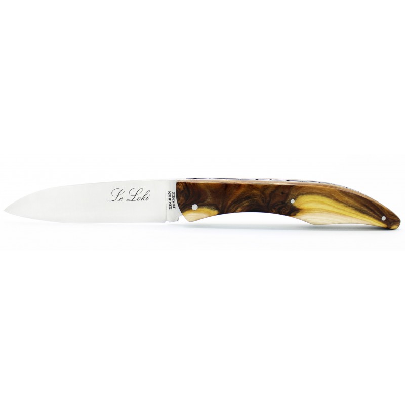 Couteau Le Loki 12cm plein manche en pistachier