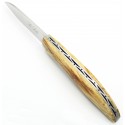Couteau Le Loki 12cm plein manche en Hêtre de l'Aubrac Naturel