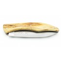 Couteau Le Loki 12cm plein manche en Hêtre de l'Aubrac Naturel