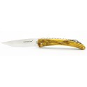 Pocket knife l'Espalion Lady bridge in dark blue beech wood