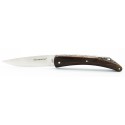 Pocket knife l'Espalion Lady bridge in dark brown beech wood