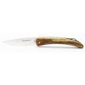Pocket knife l'Espalion Lady bridge in natural beech wood