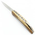 Pocket knife l'Espalion Lady bridge in natural beech wood