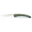 Pocket knife The Lady Espalion in turquoise blue beech wood