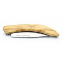 Saint Côme knife 12cm full handle in olivewood