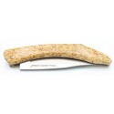 Pocket knife Le Saint Côme 12cm with a pump closure full handle in birch wood