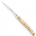 Box of 6 steak knives "Resto" in wood