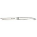 Box of 6 table knives entirely in stainless steel