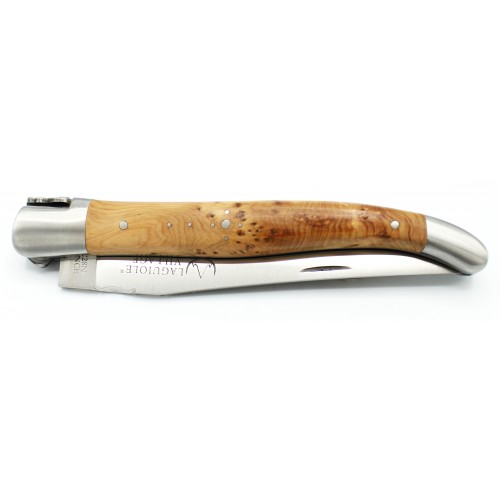 Laguiole pocket knife 12 cm 2 bolsters  in juniper