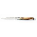 12 cm 2 bolsters Laguiole knife in olivewood