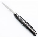 Laguiole pocket knife in carbon fiber