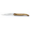 Couteau Laguiole 12 cm plein manche Hêtre de l'Aubrac
