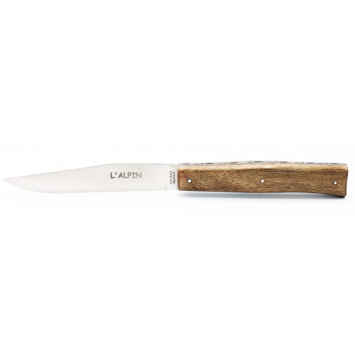 Steak knives l'Alpin in wood