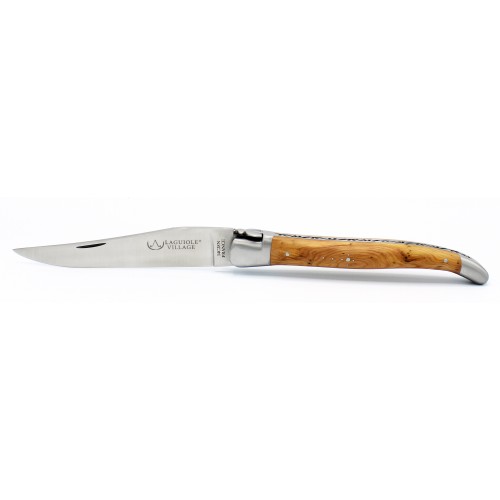 Laguiole pocket knife 13 cm 2 bolsters  in juniper