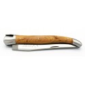 Laguiole pocket knife 13 cm 2 bolsters  in juniper