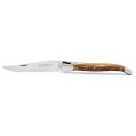 Laguiole pocket knife 13 cm 2 bolsters  in Aubrac's forests beech wod