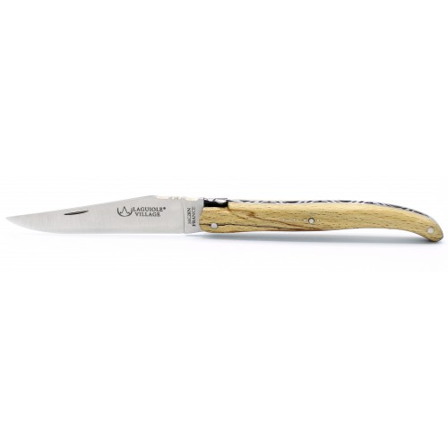 Laguiole pocket knife 11cm full handle in beechwood