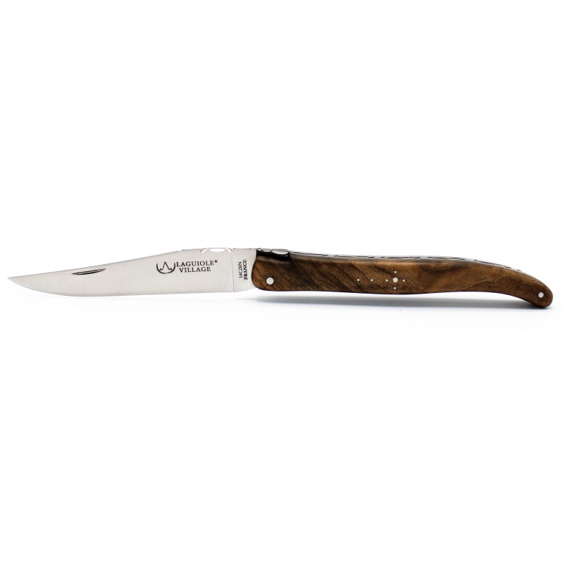 Laguiole pocket knife 12 cm full handle in walnut