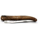 Couteau Laguiole 12 cm plein manche en noyer