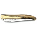 Laguiole 12 cm plein manche en pistachier