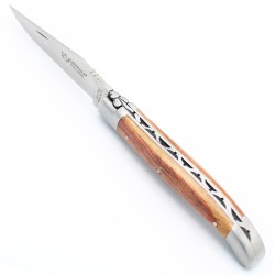 Couteau Laguiole 11 cm 2 mitres en bois de rose