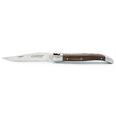 Couteau Laguiole 11 cm 2 mitres en noyer