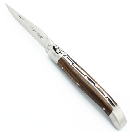 Couteau Laguiole 11 cm 2 mitres en noyer
